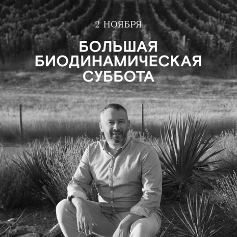 Большая биодинамическая суббота в Москве   2 ноября 2024