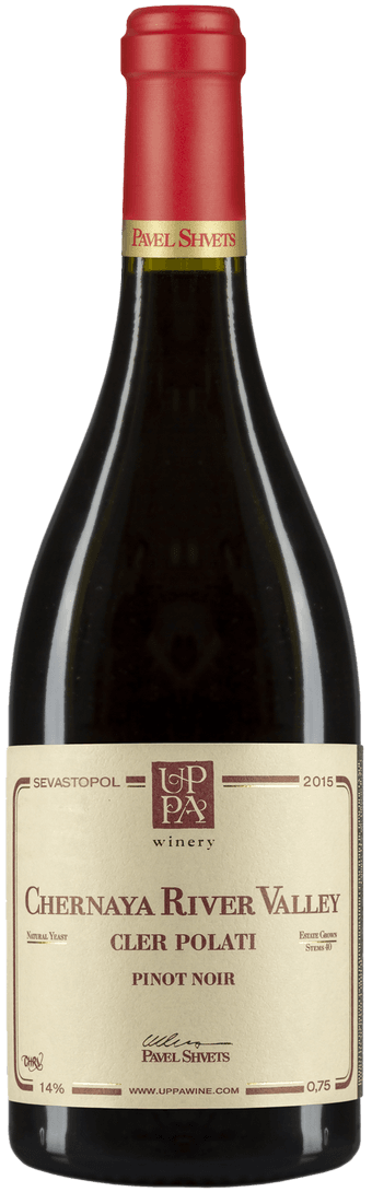 Pavel Shvets Pinot Noir 40% Stems Cler Polati 2015